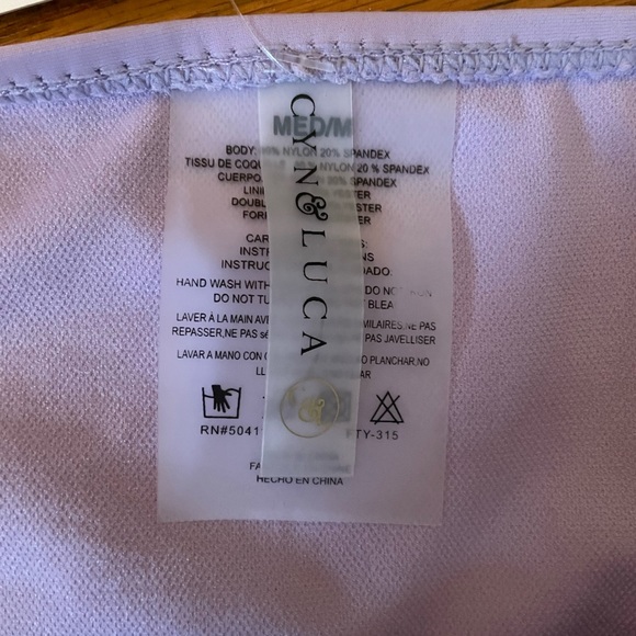 High rise bathing suit bottoms size medium - Picture 3 of 7